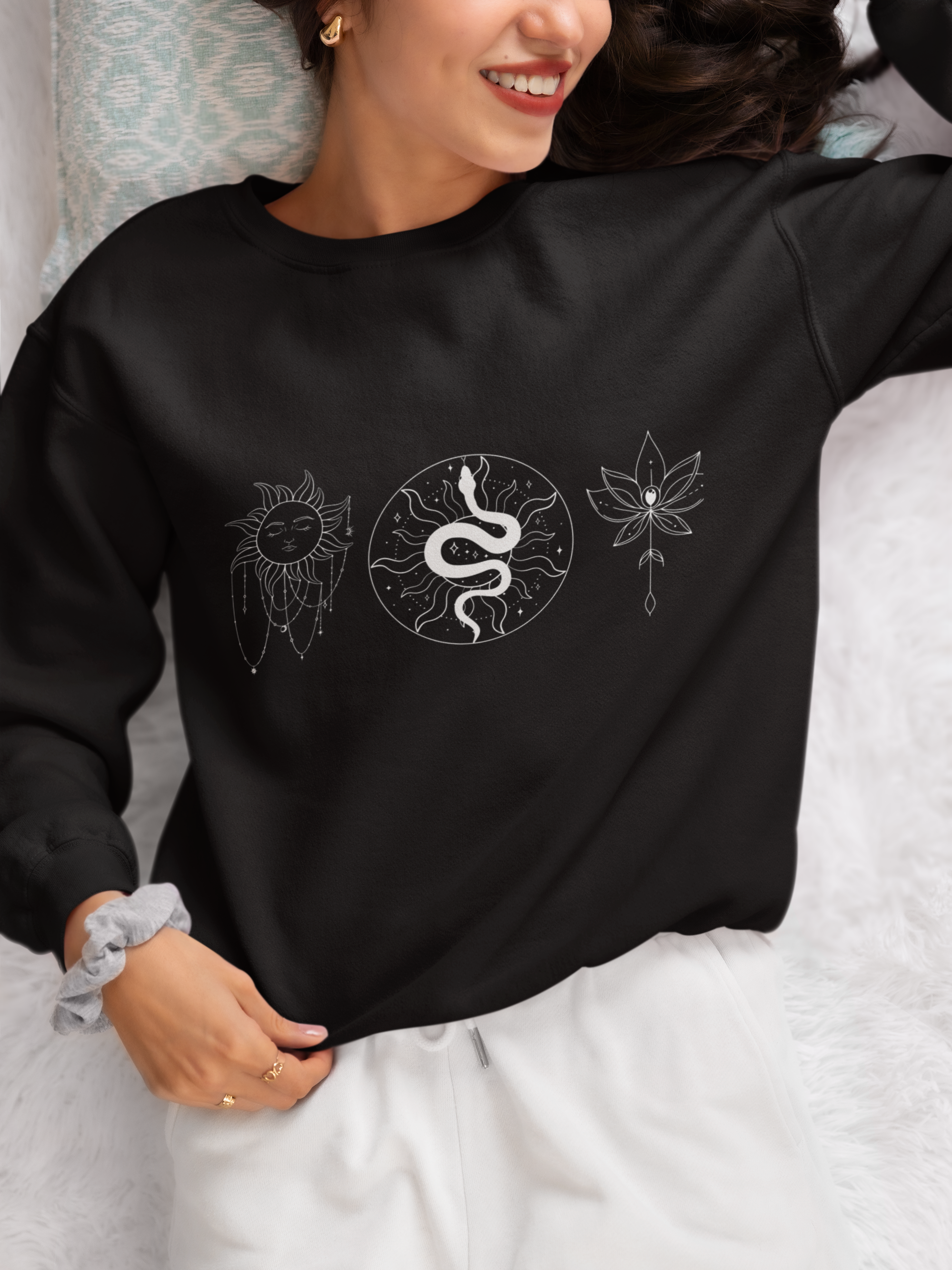 Mystic Sun & Snake Crewneck Sweatshirt