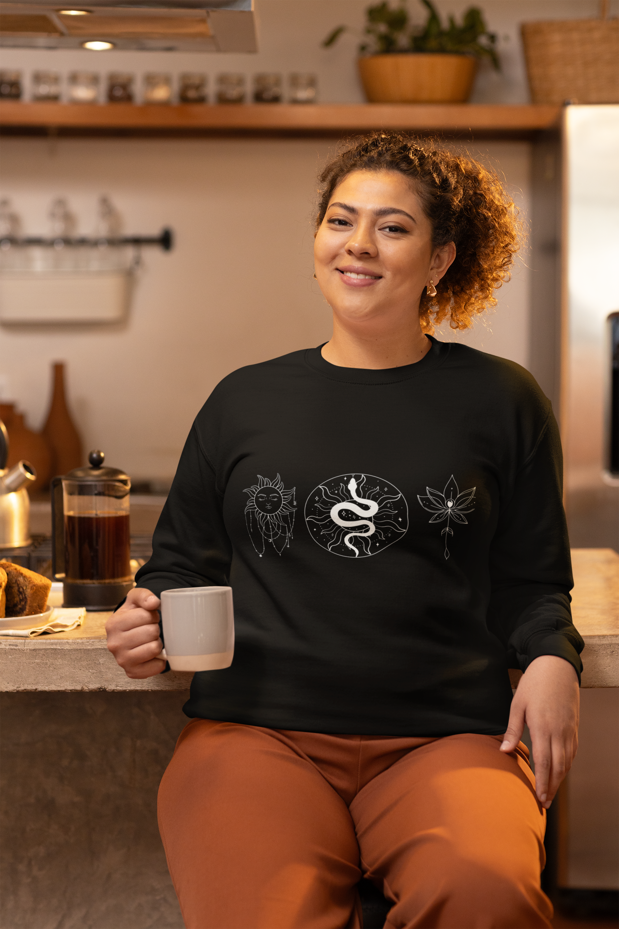 Mystic Sun & Snake Crewneck Sweatshirt