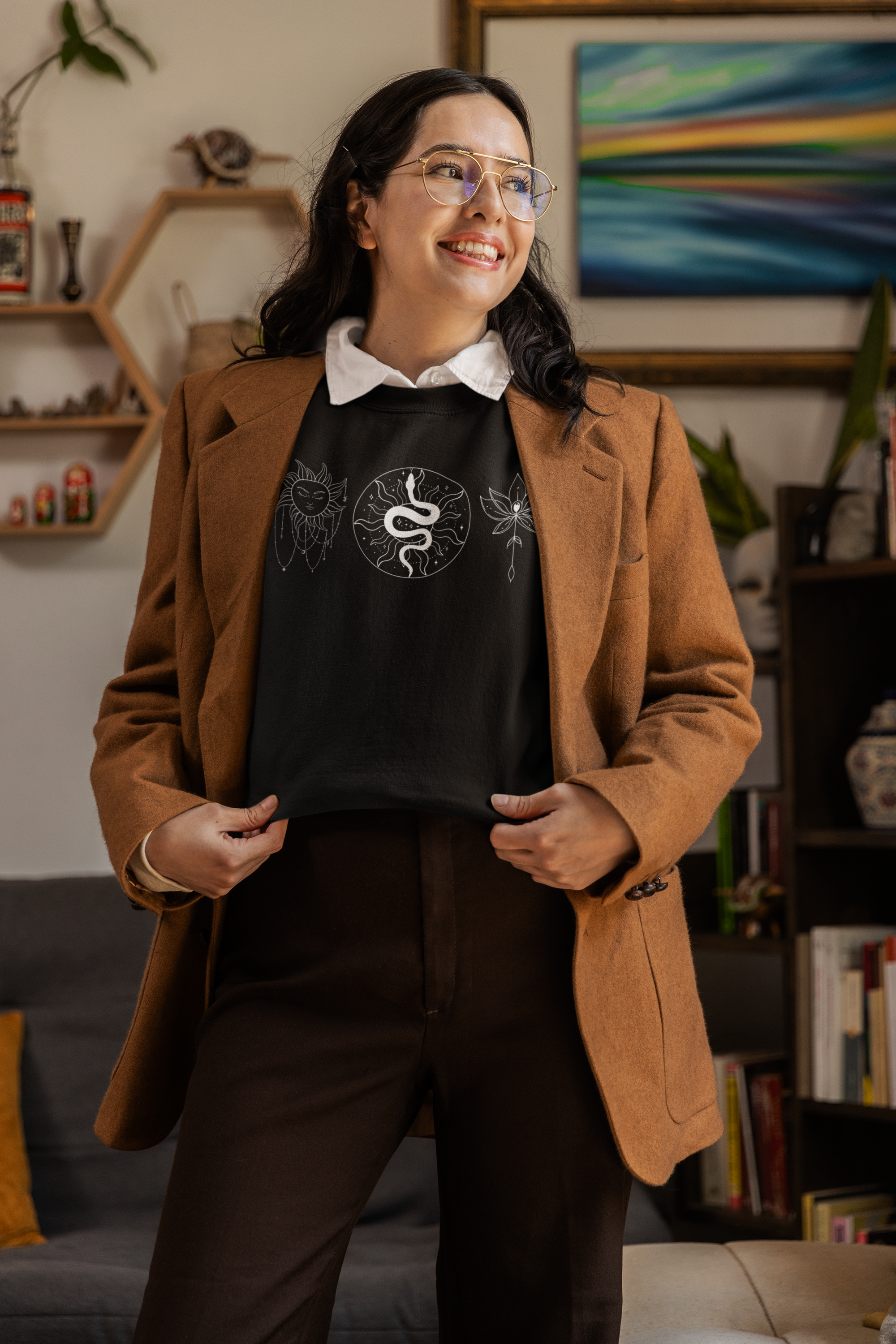 Mystic Sun & Snake Crewneck Sweatshirt