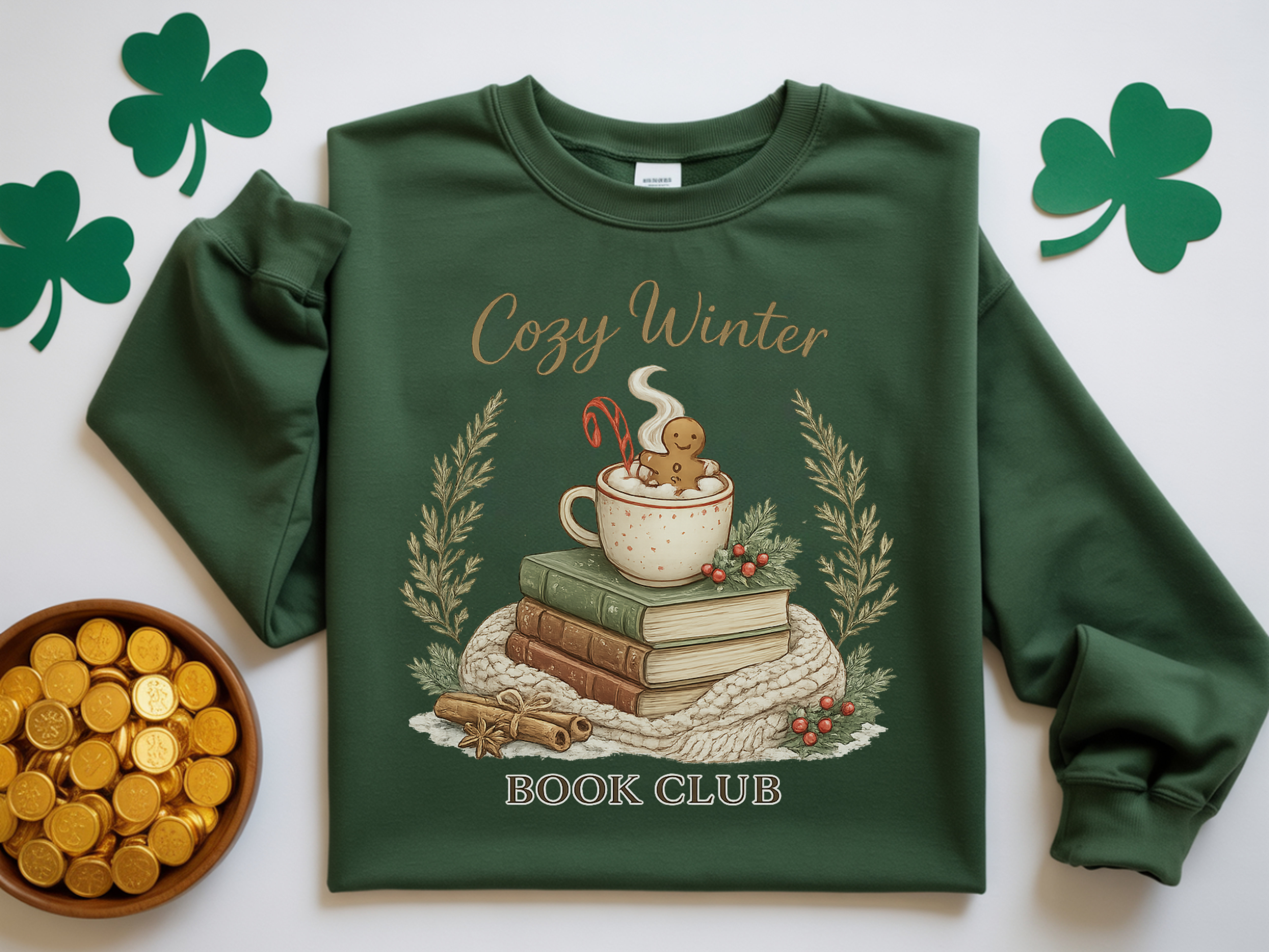 Cozy Winter Book Club Sweatshirt