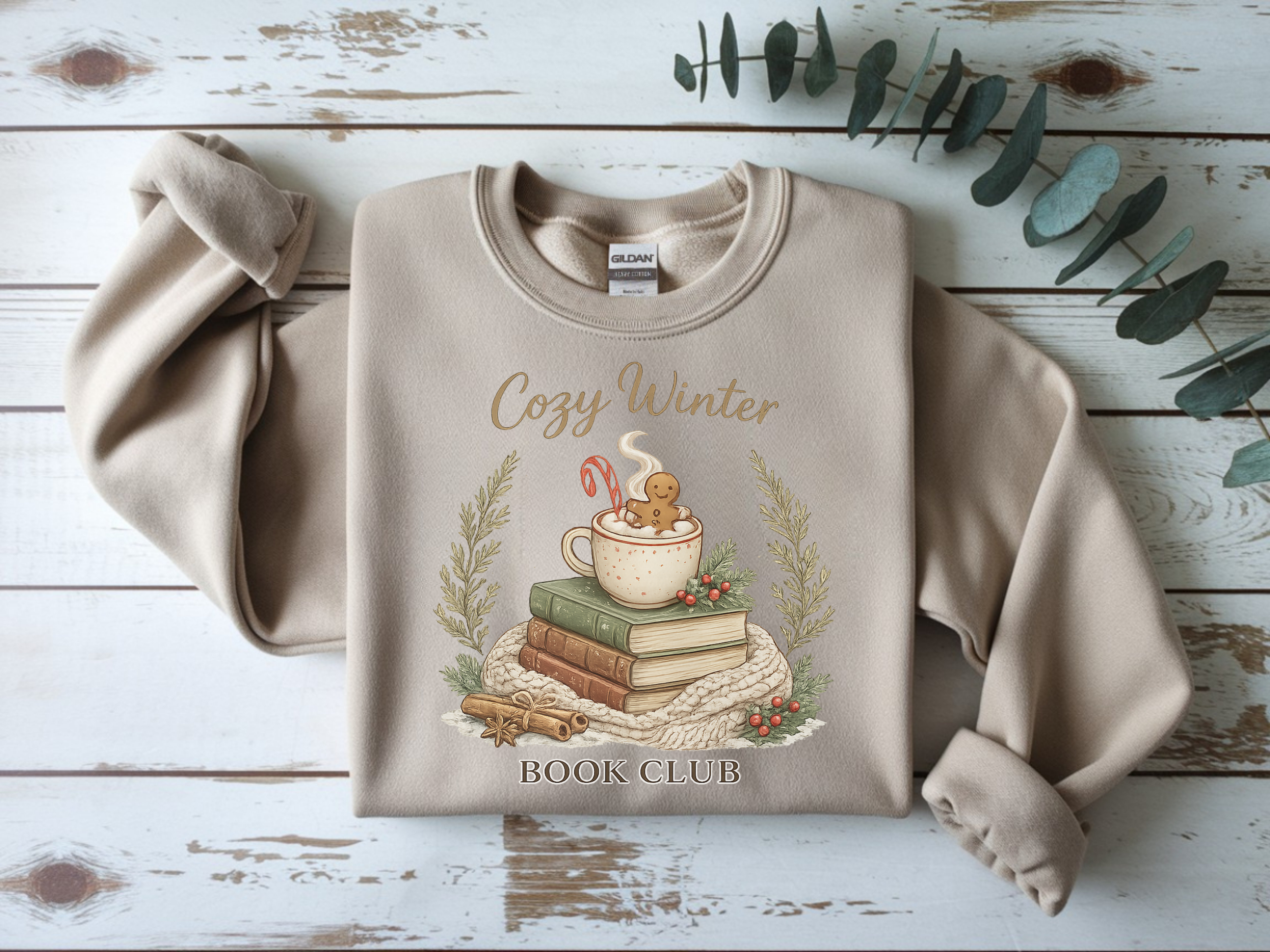 Cozy Winter Book Club Sweatshirt