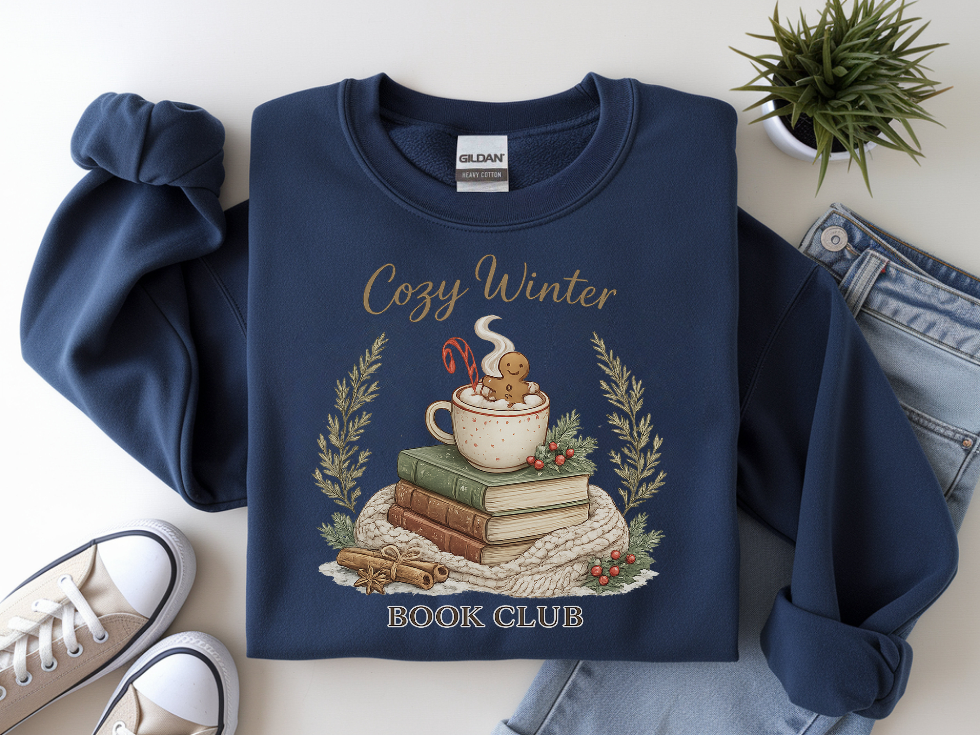 Cozy Winter Book Club Sweatshirt