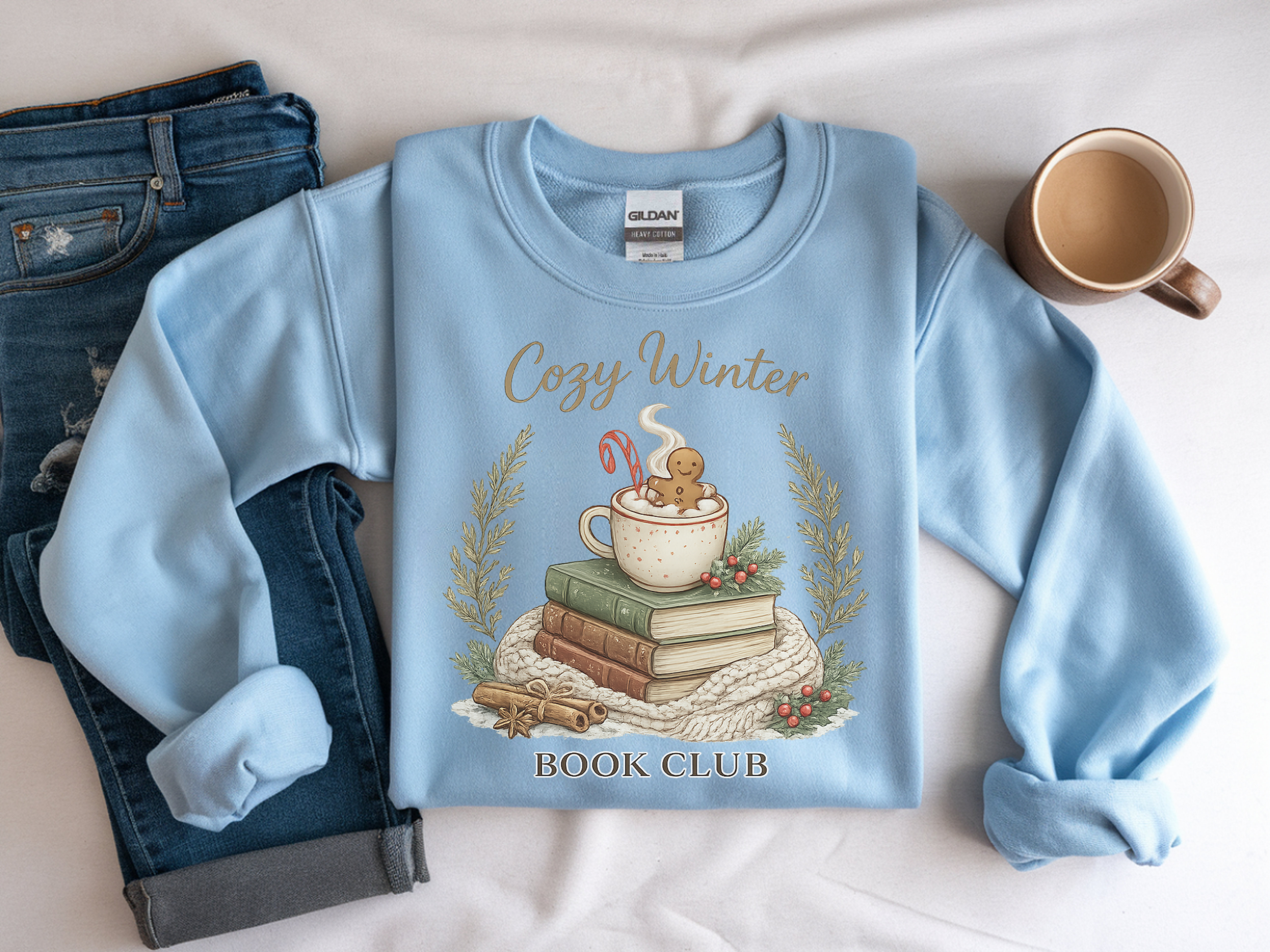 Cozy Winter Book Club Sweatshirt