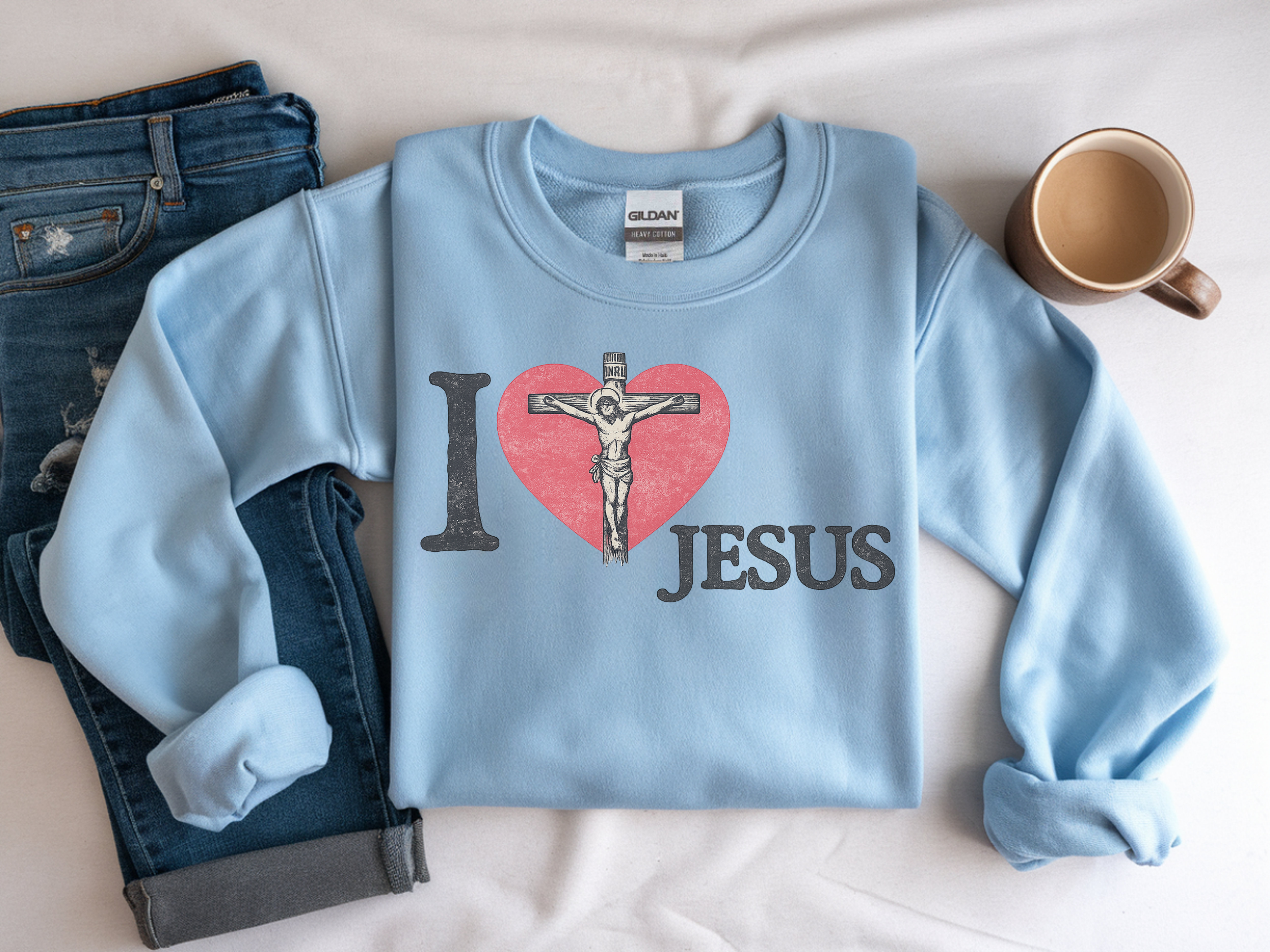 Religious Sweatshirt, Faith of God