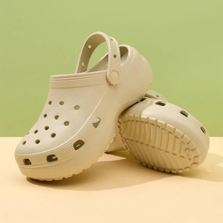 Classic Clog Shoes | Lightweight Slip-On Comfort Clogs | Adjustable Back Strap Casual Summer Shoes