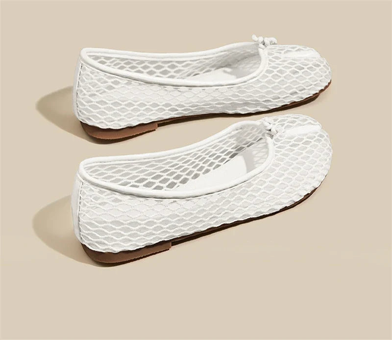 Textured Ballet Flats | Pointed Toe Slip-On Shoes | Elegant Comfortable Casual Dress Flats