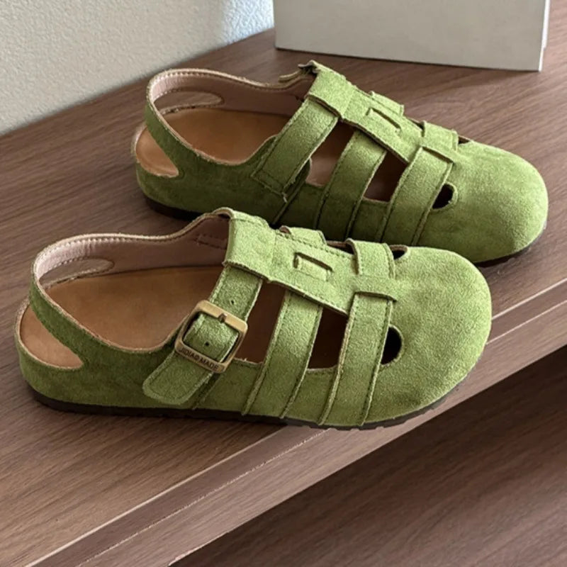 Buckle Strap Sandals | Closed Toe Fisherman Sandals | Comfortable Casual Summer Shoes