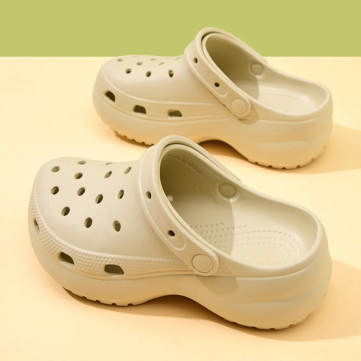 Classic Clog Shoes | Lightweight Slip-On Comfort Clogs | Adjustable Back Strap Casual Summer Shoes