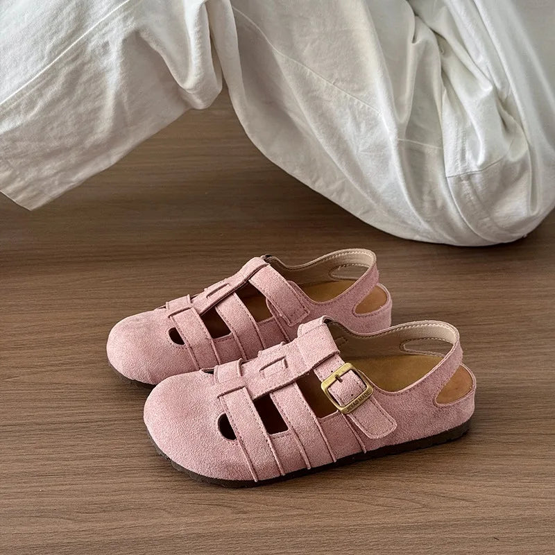 Buckle Strap Sandals | Closed Toe Fisherman Sandals | Comfortable Casual Summer Shoes