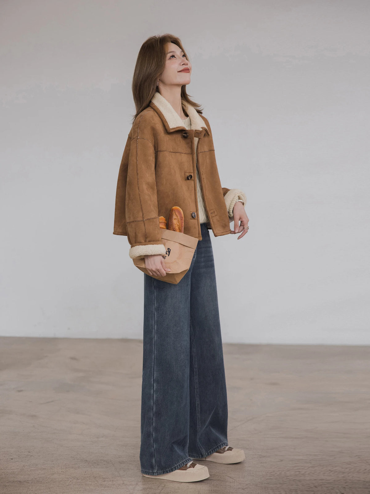 High Waisted Wide Leg Jeans Baggy Denim Pants Relaxed Fit Full Length Loose Trousers Casual Streetwear Y2K Style