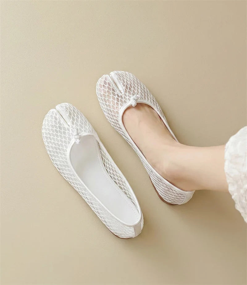 Textured Ballet Flats | Pointed Toe Slip-On Shoes | Elegant Comfortable Casual Dress Flats