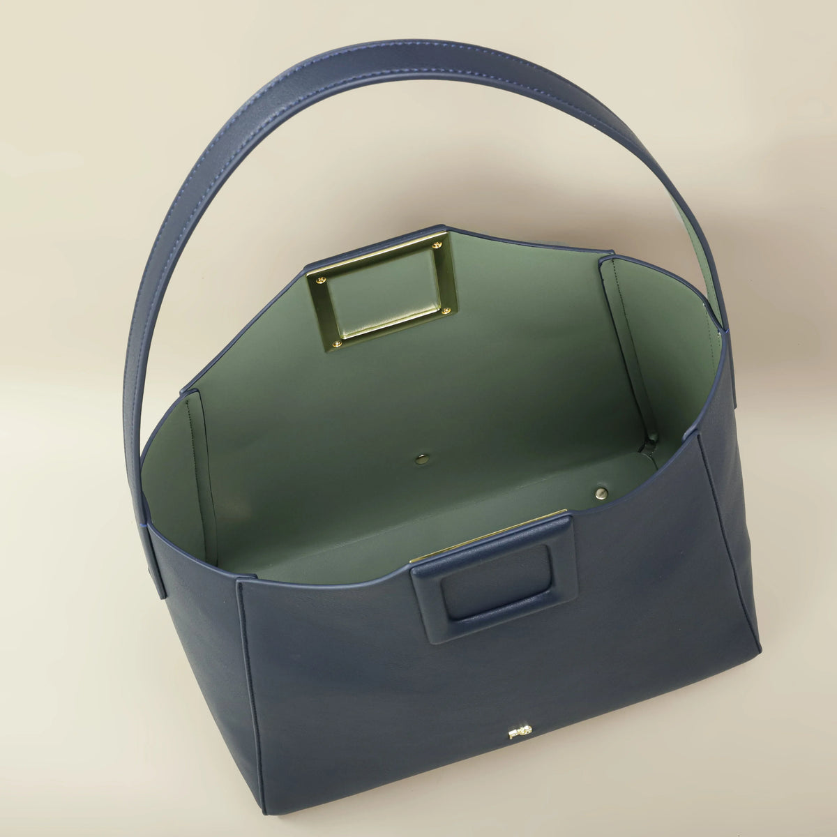 Minimalist Hobo Shoulder Bag, Sleek Crescent Handbag with Long Strap, Soft Structured Purse for Work, Shopping, Travel & Everyday Use