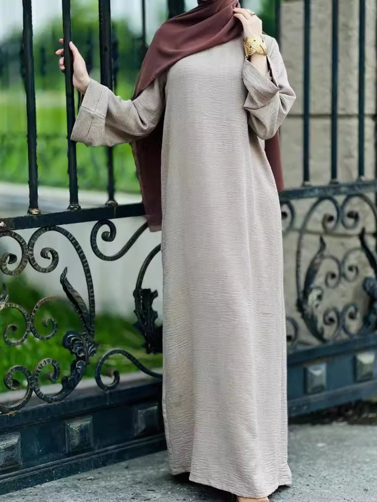 Women Dress Muslim Abaya Solid Elegant Dubai Vestidos Largos Long Dresses Kaftan Arab Robe Party Caftan Jalabiya Ramadan