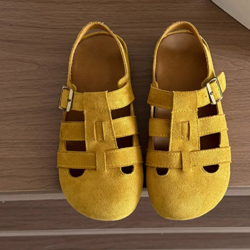 Buckle Strap Sandals | Closed Toe Fisherman Sandals | Comfortable Casual Summer Shoes
